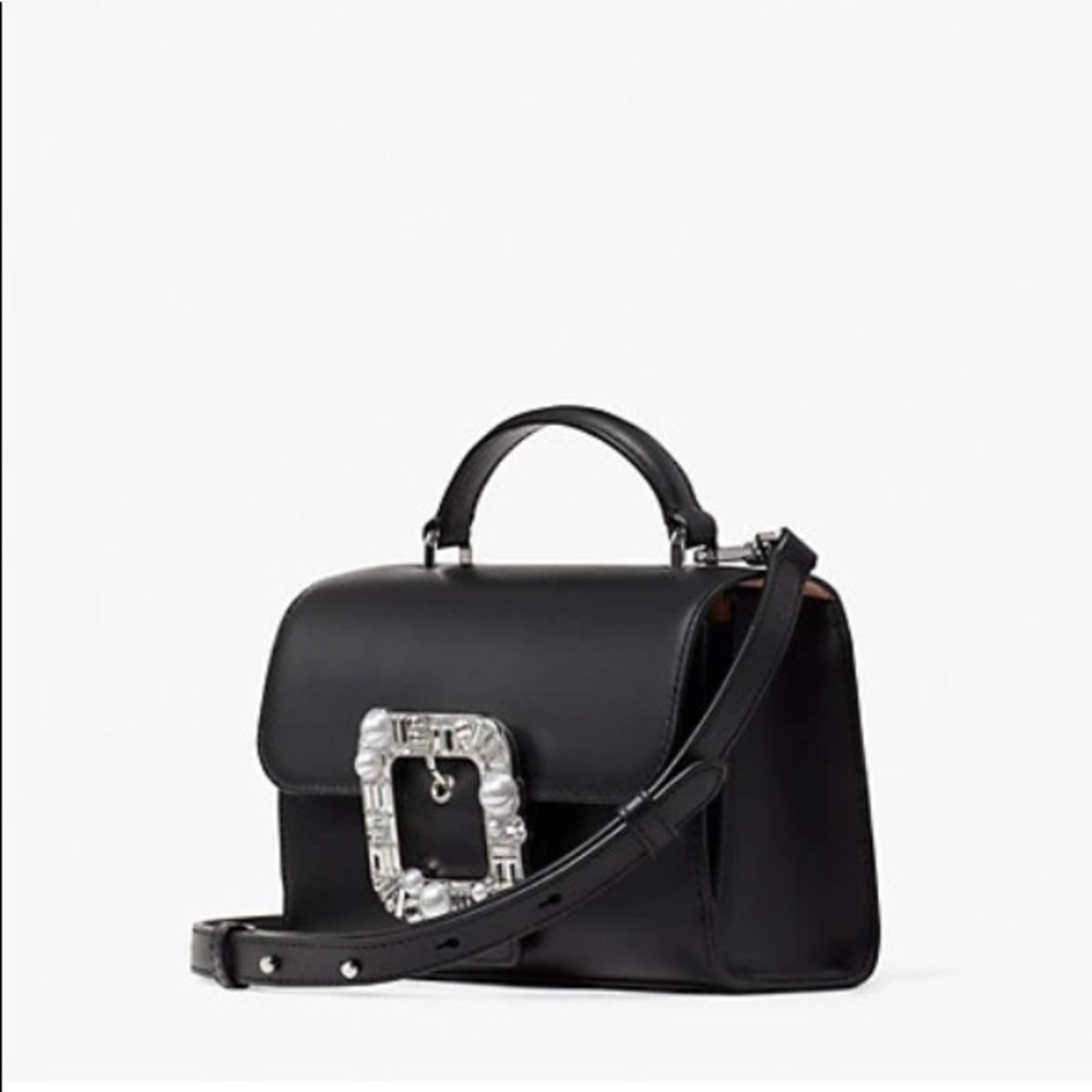 Kate Spade Lovitt Buckle Small Top Handle Bag